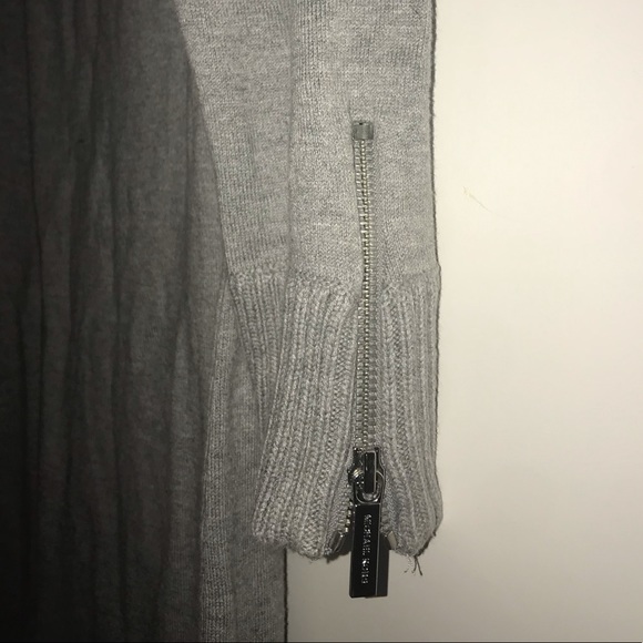 Michael Kors grey long sleeve midi dress - Picture 5 of 6